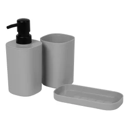 Set Bagno 3 pezzi in Polipropilene