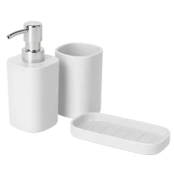 Set Bagno 3 pezzi in Polipropilene