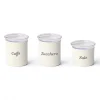 Set 3 Barattoli Ermetici Impilabili Linea Chef Line