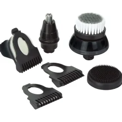 Set Barba 5 in 1 Rasoio Elettrico Uomo Ricaricabile