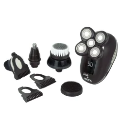 Set Barba 5 in 1 Rasoio Elettrico Uomo Ricaricabile