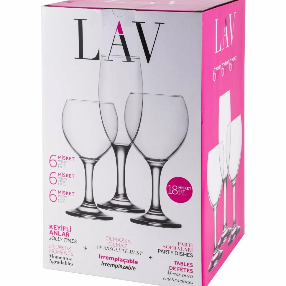 Set Calici Misket 18 pezzi