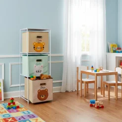 Set 3 Contenitori Salvaspazio Linea Baby Cute