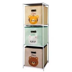 Set 3 Contenitori Salvaspazio Linea Baby Cute