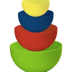 Set Coppe in Polipropilene 4 pezzi Multicolor