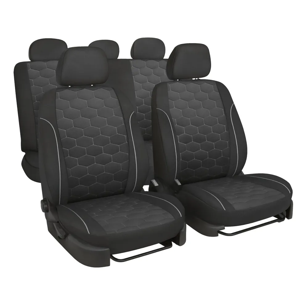 Set Coprisedili Auto Universali 11 Pezzi h48x10x35 cm