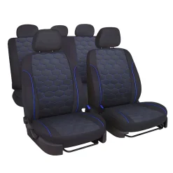 Set Coprisedili Auto Universali 11 Pezzi h48x10x35 cm