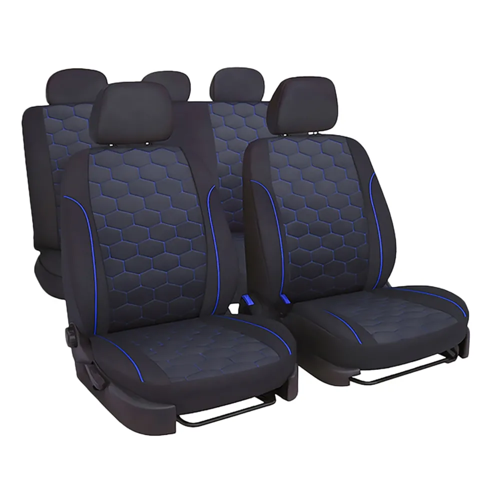 Set Coprisedili Auto Universali 11 Pezzi h48x10x35 cm