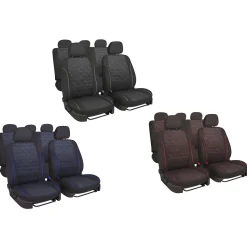 Set Coprisedili Auto Universali 11 Pezzi h48x10x35 cm