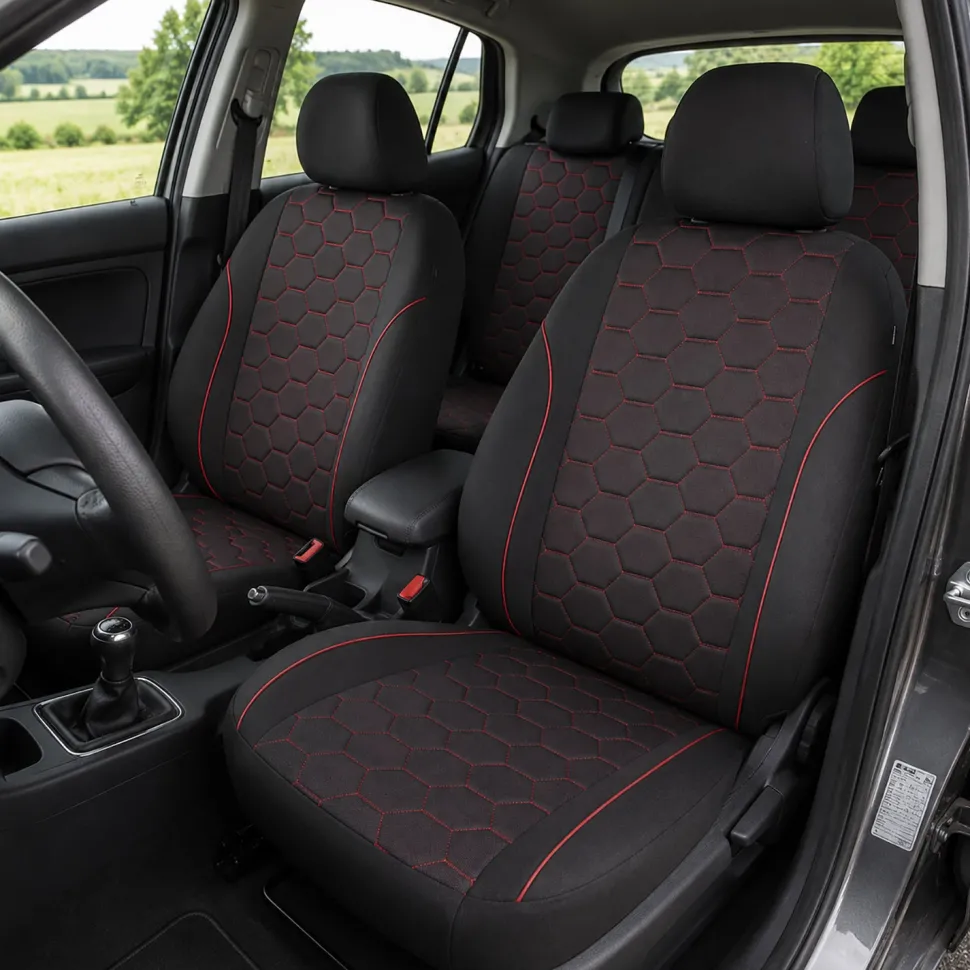 Set Coprisedili Auto Universali 11 Pezzi h48x10x35 cm