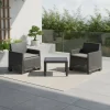 Set da giardino Orta Antracite Linea Elegance