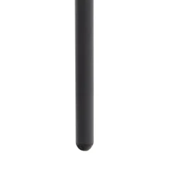 Set da giardino 4 pezzi con Struttura in Acciaio Antracite, top in vetro e cuscini Grigio Chiaro