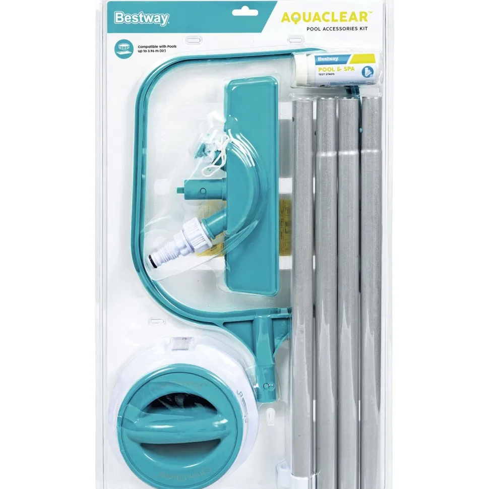 Set di accessori per la pulizia della piscina AquaClear Deluxe
