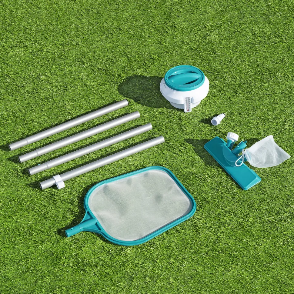 Set di accessori per la pulizia della piscina AquaClear Deluxe