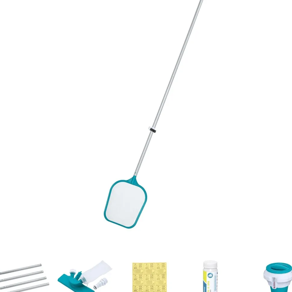 Set di accessori per la pulizia della piscina AquaClear Deluxe