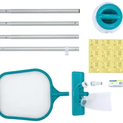 Set di accessori per la pulizia della piscina AquaClear Deluxe