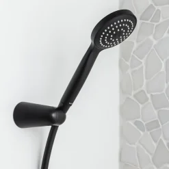 Set doccia Verona Nero con Flessibile