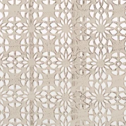 Set giardino Bistrot Tavolo rotondo 70 cm e 2 sedie pieghevoli in metallo Bianco Design Liberty