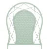 Set giardino Bistrot Tavolo rotondo 70 cm e 2 sedie richiudibili in metallo Verde