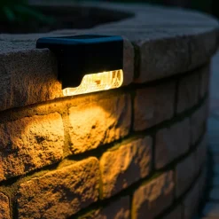 Set 2 Lampade Solari LED da giardino Luce Calda