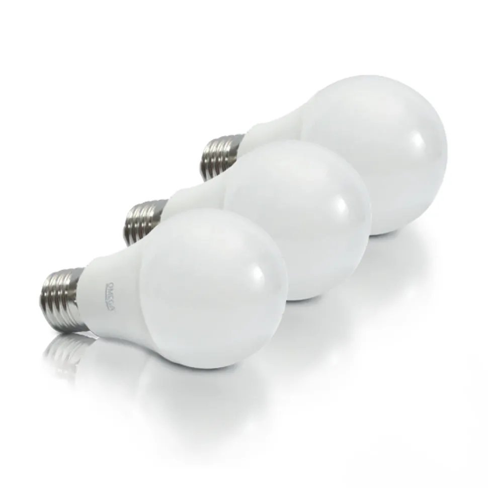 Set 3 Lampadine LED a goccia 15 Watt E27 4000K