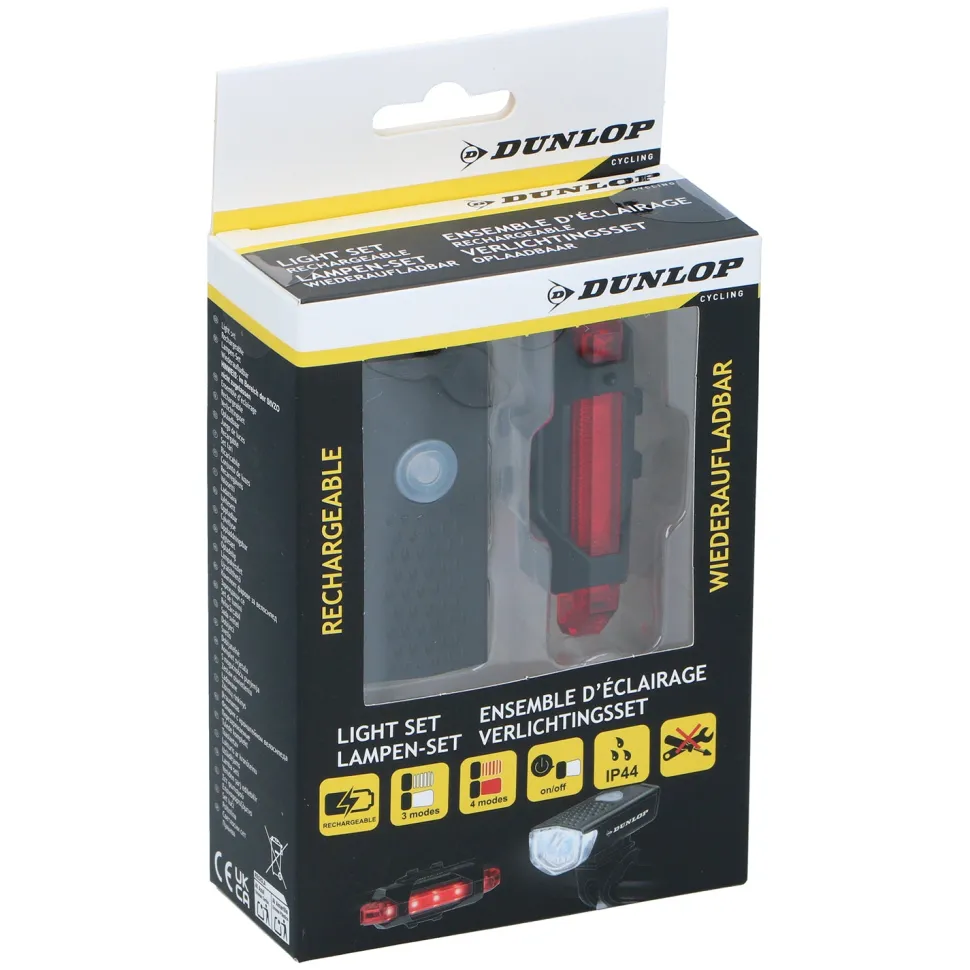 Set Luci LED Ricaricabili per Bicicletta