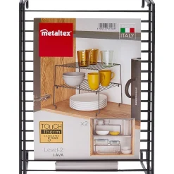Set 2 mensole sovrapponibili Linea Lava