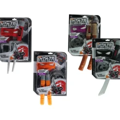Set Ninja Giocattolo con Armi da Guerriero
