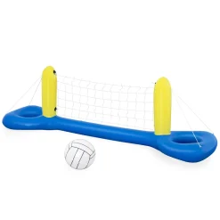 Set Pallavolo Gonfiabile per Piscina con palla 244x64 cm
