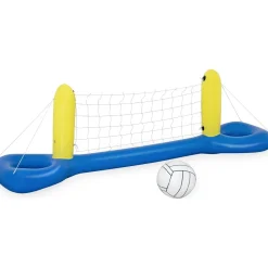 Set Pallavolo Gonfiabile per Piscina con palla 244x64 cm