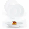 SET PIATTI 18 PEZZI ALIZEE PERLE BIANCO