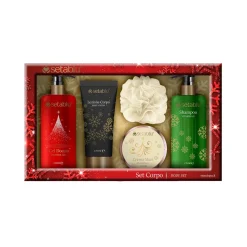 Set Regalo con Accessori Bagno 5 pezzi