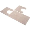 Set tappeti bagno Poppy Beige Sophie Maison 3 pezzi