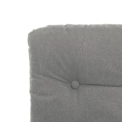 Set Tavolo da Giardino 6 Sedie con Ombrellone Grigio