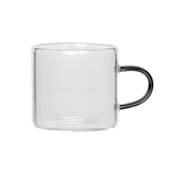 Set 6 Tazzine da Caffè Coffee Break in Vetro Borosilicato 9 cl