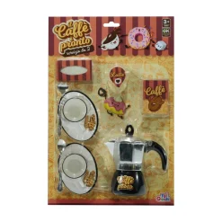 Set Tazzine da Caffè Giocattolo con Cucchiaini