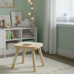 Sgabello Animali Bambini in Legno Linea Baby Cute