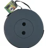 Sgabello Pieghevole Telescopico Nero