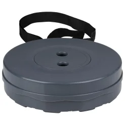 Sgabello Pieghevole Telescopico Nero