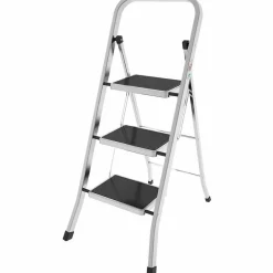 Sgabello Scala in alluminio 3 gradini Factotum