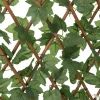 Siepe Artificiale Estensibile con Foglie h90x180 cm