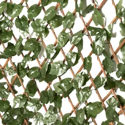Siepe Artificiale Estensibile con Foglie di Acero h90x180 cm