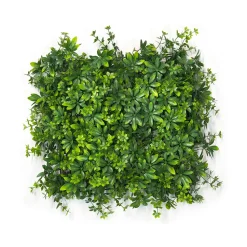 Siepe Sintetica a Pannelli per Parete Giardino Verticale 50x50 cm