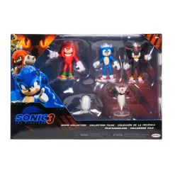 Sonic The Hedgehog 3 Set 5 Figure da Collezione 6 cm