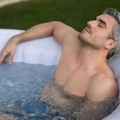 Spa Idromassaggio Lay-Z-Spa St. Lucia AirJet 3 Posti Grigio chiaro