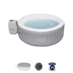 Spa Idromassaggio Lay-Z-Spa St. Lucia AirJet 3 Posti Grigio chiaro