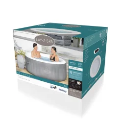 Spa Idromassaggio Lay-Z-Spa St. Lucia AirJet 3 Posti Grigio chiaro