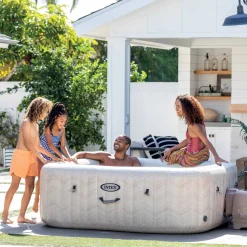 Spa Idromassaggio PureSpa™ Bubble Chevron Deluxe™ 6 Posti Effetto Rigato