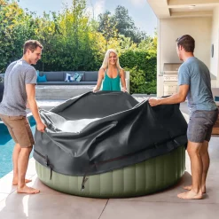 Spa Idromassaggio PureSpa™ Bubble Massage 4 Posti Verde Oliva