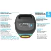 Speaker Bluetooth Altoparlante Blaster BX4 Luci RGB PartyBox